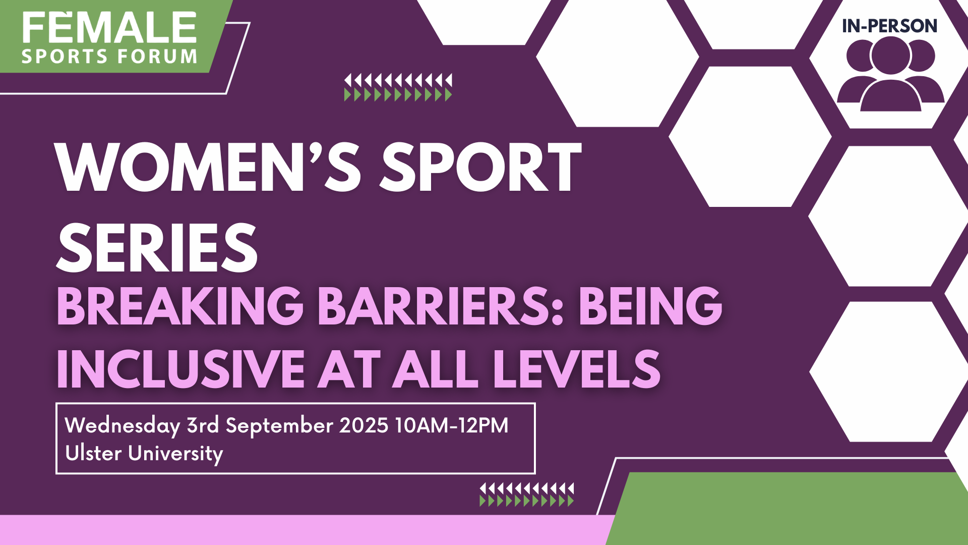 Women Sport Series- Breaking Barriers: Being Inclusive at all Levels