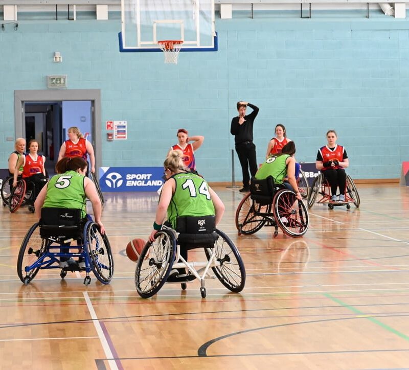 NI Women’s Wheelchair Basketball Team