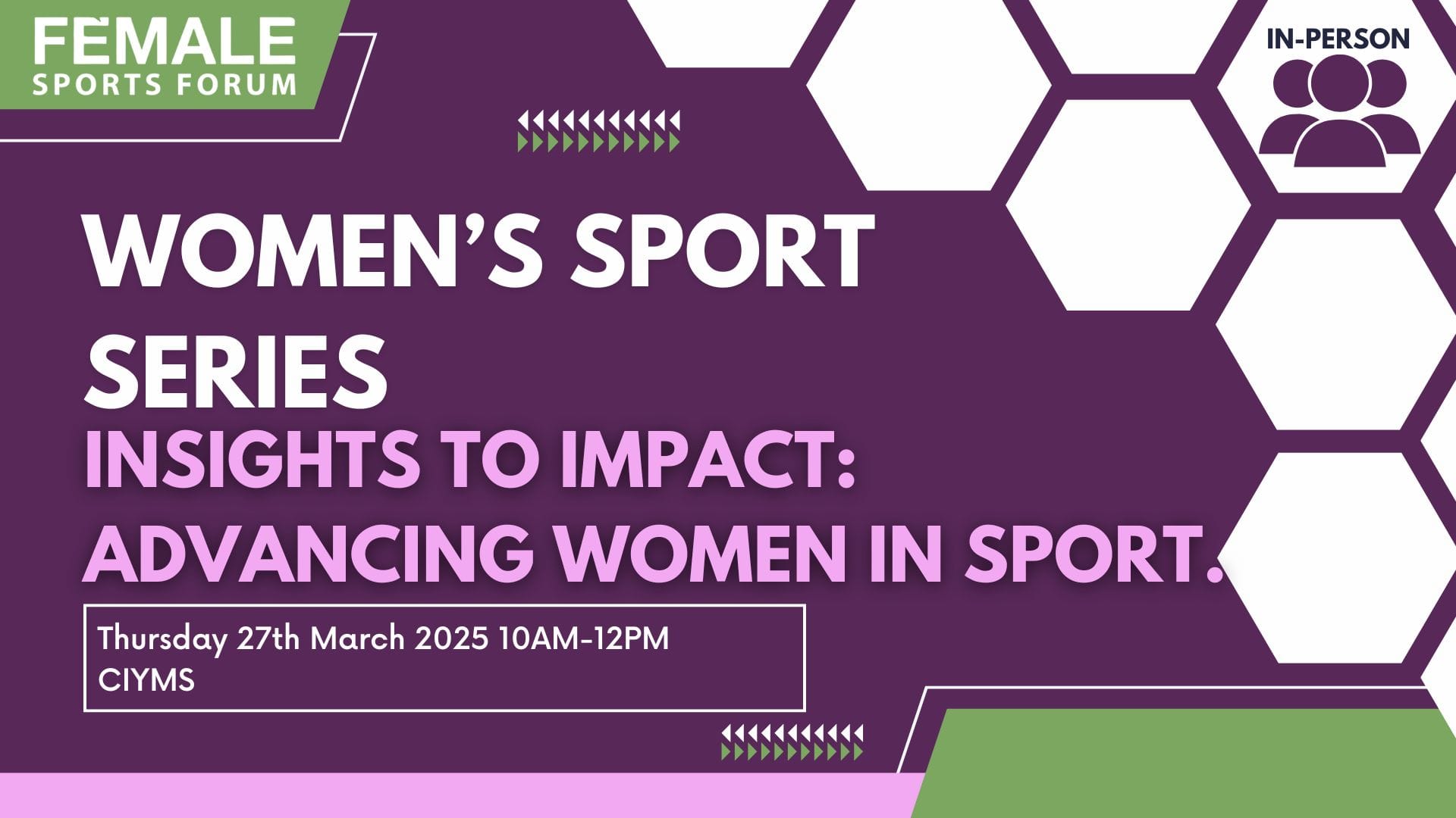 Women Sport Series: “Insights to Impact: Advancing Women in Sport”